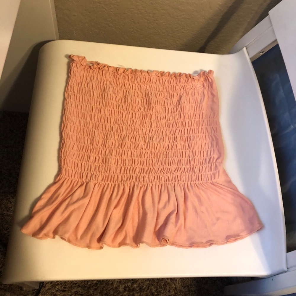 Pink tube top
